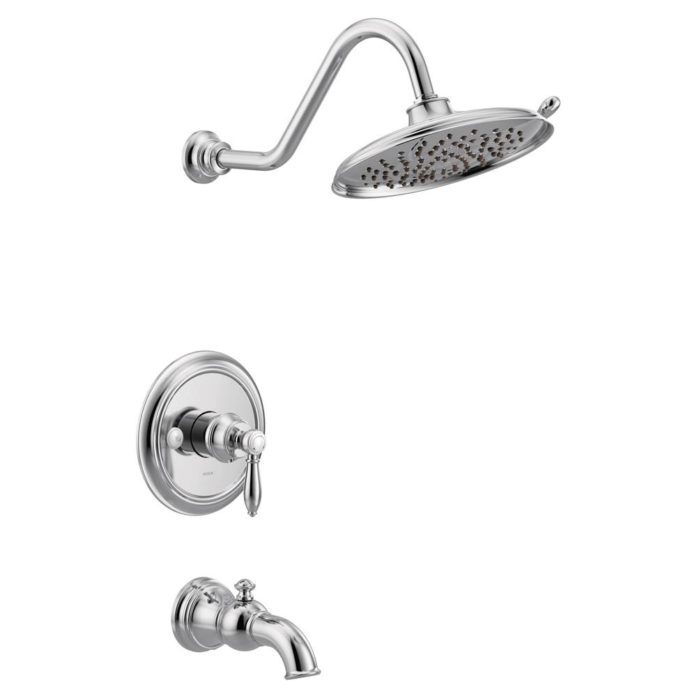 Moen Weymouth M-CORE 3-Series 1-Handle Eco-Performance Tub and Shower Trim Kit in Chrome (Valve Sold Separately)