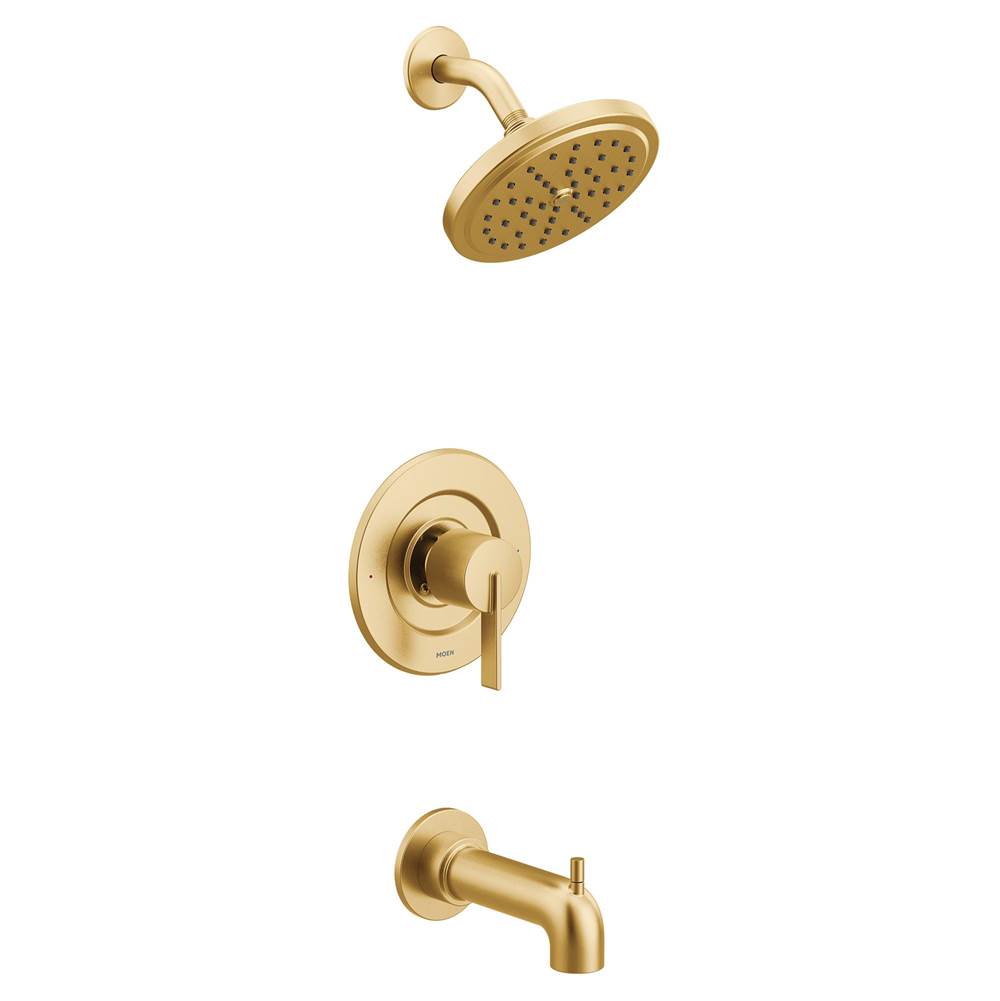 Moen Cia Posi-Temp Eco-Performance 1-Handle Tub and Shower Faucet Trim Kit in Brushed Gold (Valve Sold Separately)