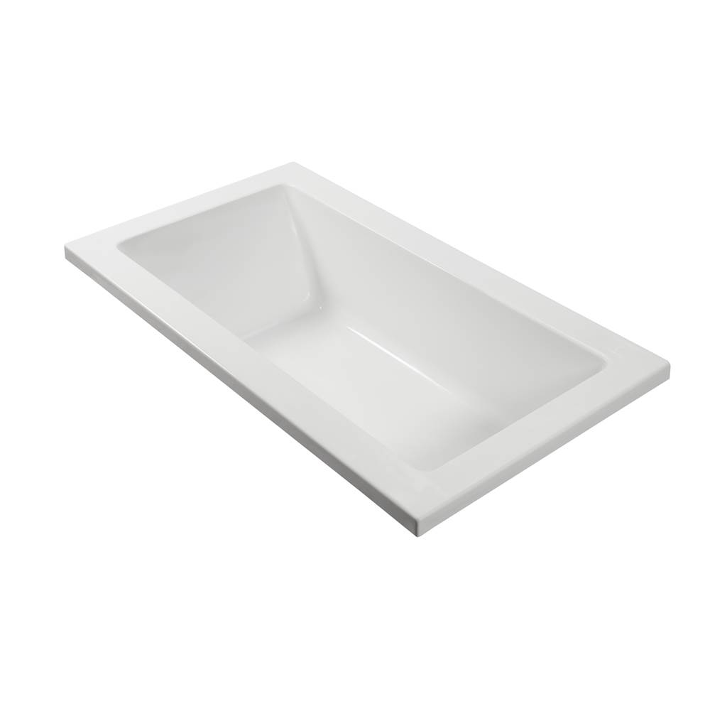 MTI Baths Andrea 26 Acrylic Cxl Undermount Ultra Whirlpool - Biscuit (54X30)
