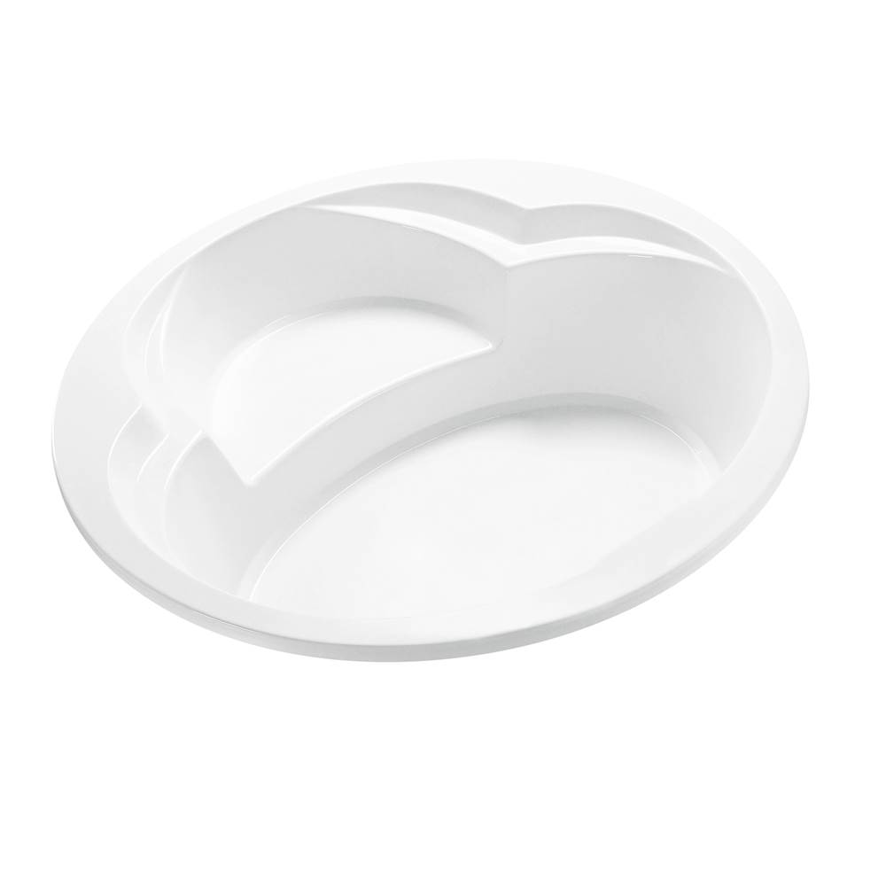 MTI Baths Rendezvous 1 Acrylic Cxl Drop In Whirlpool - White (69X69)