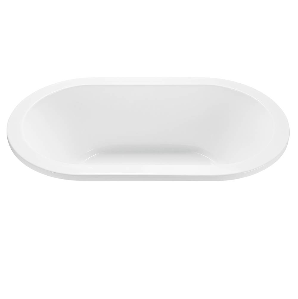 MTI Baths New Yorker 1 Acrylic Cxl Drop In Air Bath Elite/Microbubbles - White (71.5X41.75)