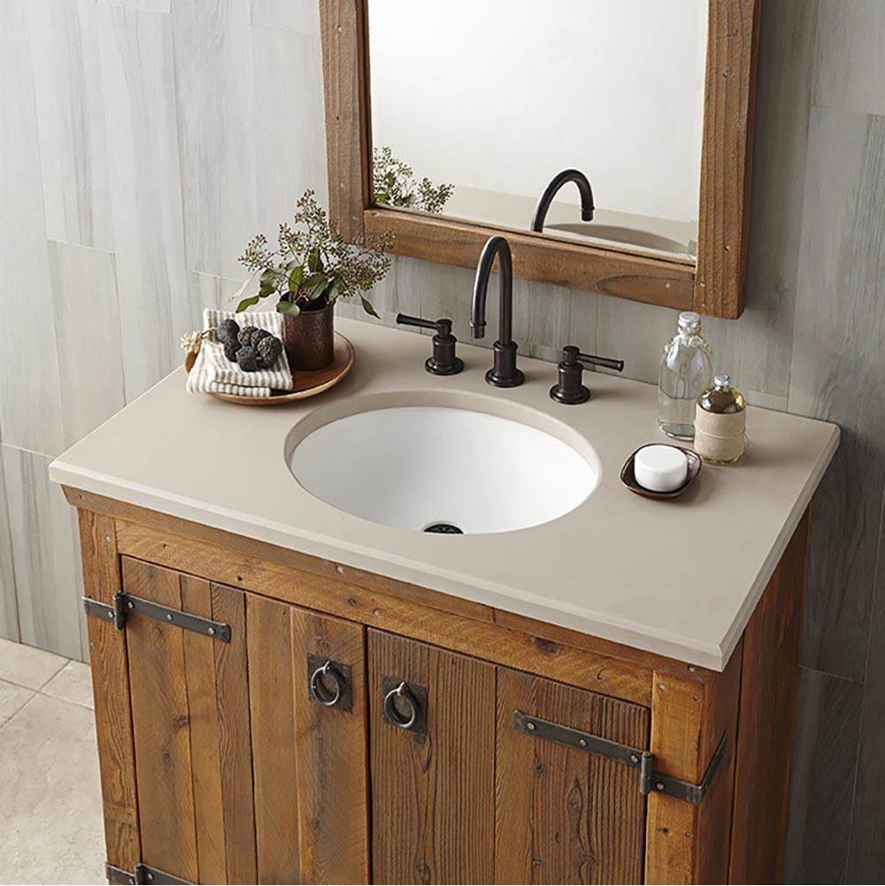 Native Trails Tolosa Bathroom Sink in Pearl