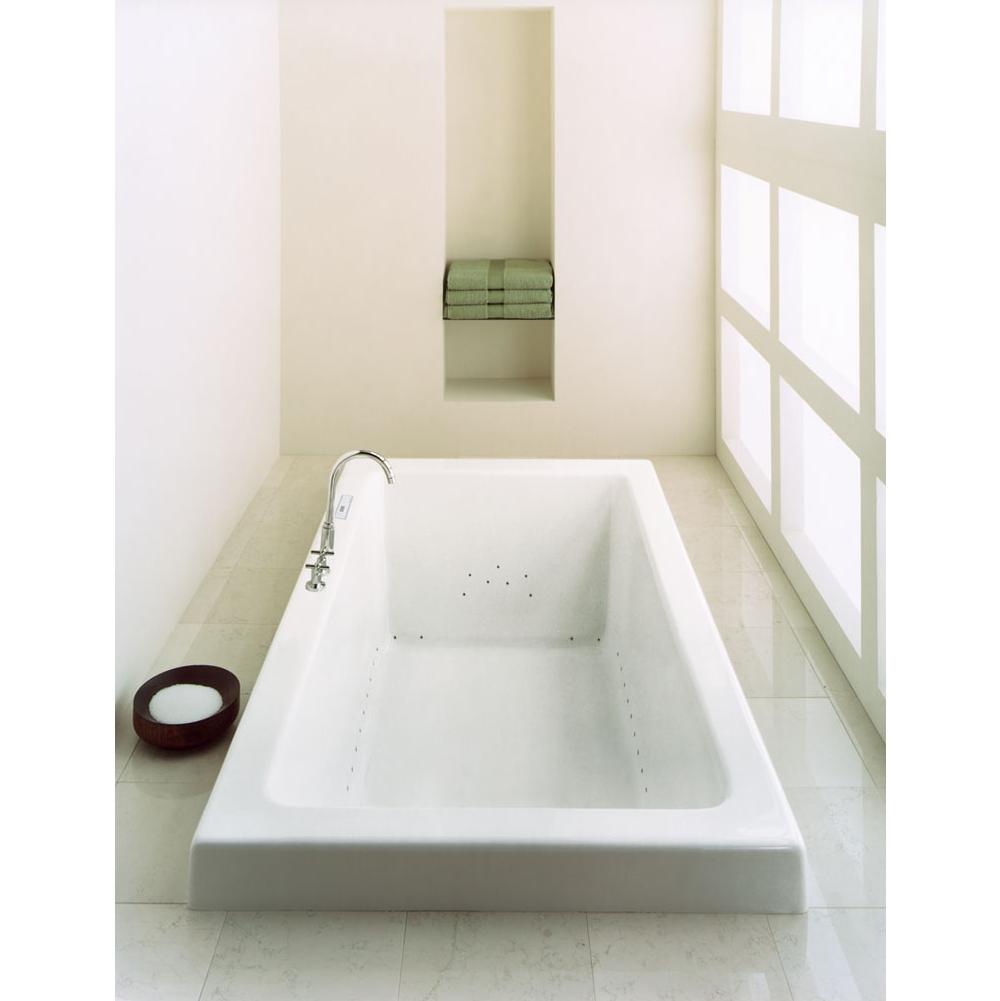 Neptune ZEN bathtub 36x72 with armrests and 4'' top lip, Mass-Air/Activ-Air, Biscuit