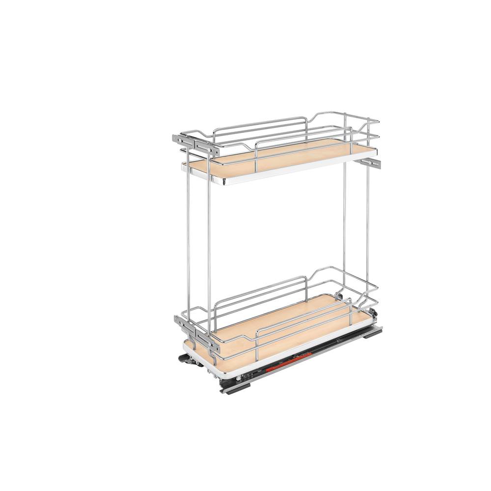 Rev-A-Shelf Two-Tier Sold Surface Pull Out Organizers w/Soft Close