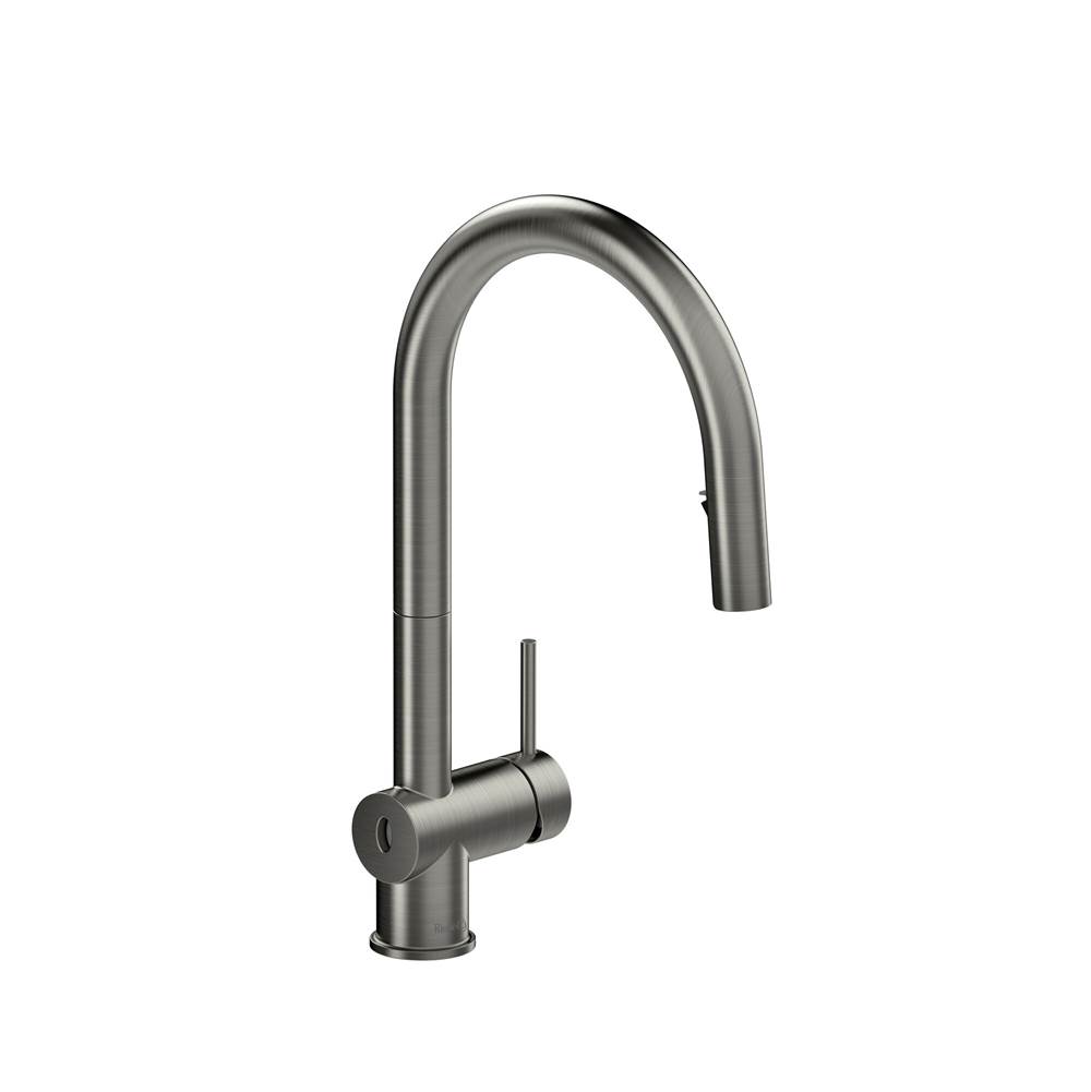 Riobel Azure™ Pull-Down Touchless Kitchen Faucet With C-Spout
