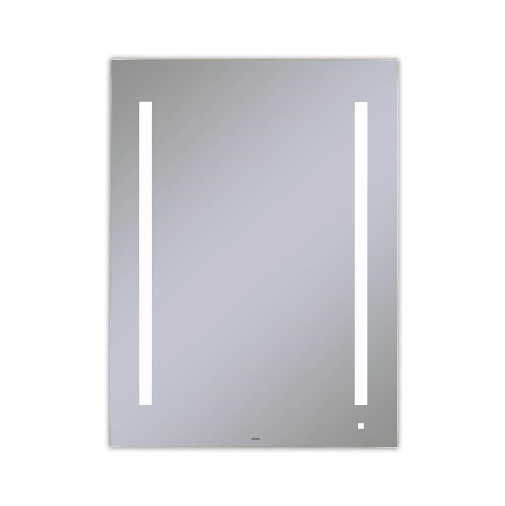 Robern AiO Lighted Mirror, 30'' x 40'' x 1-1/2'', LUM Lighting, 4000K Temperature (Cool Light), Dimmable, USB Charging Ports