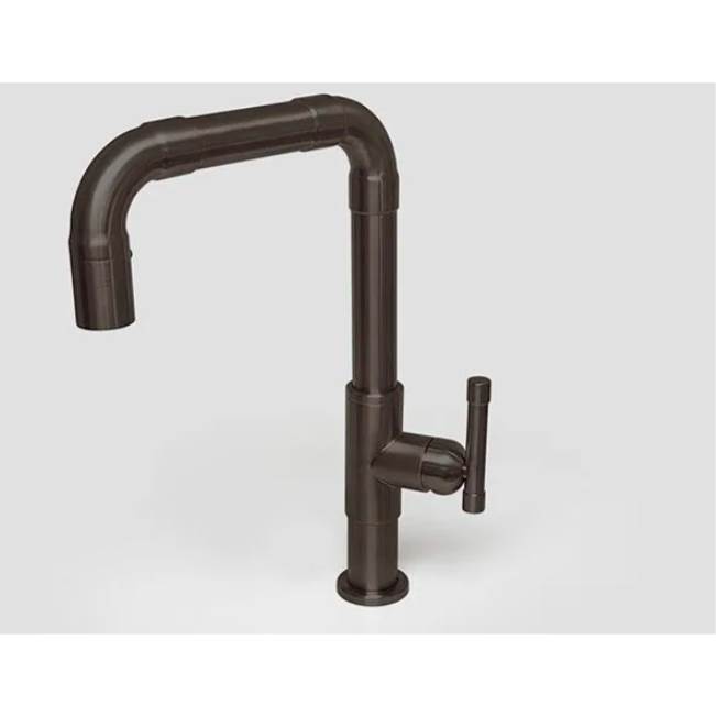 Sonoma Forge Brut Faucet  With Swivel Spout & Pullout Spray 9-3/4'' Center To Aerator 11-1/2'' Spout Height