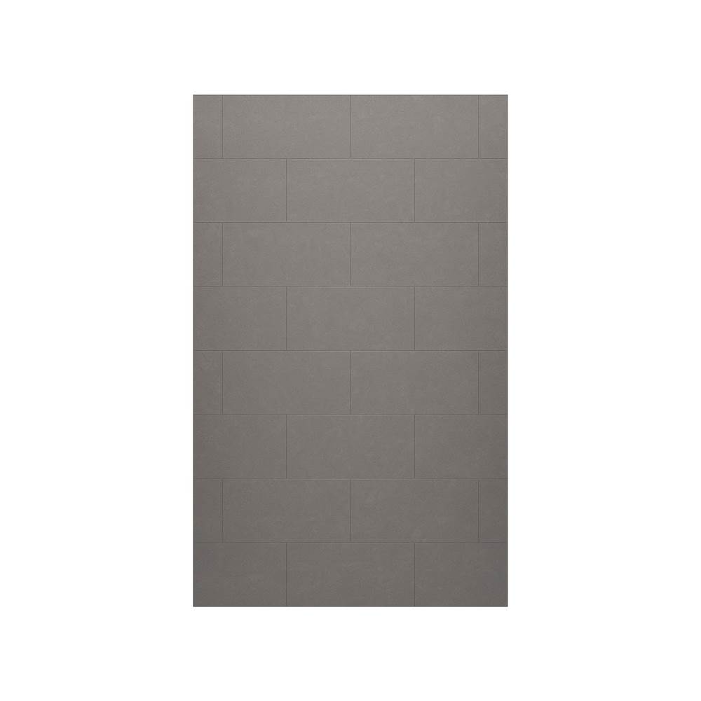Swan TSMK-7234-1 34 x 72 Swanstone® Traditional Subway Tile Glue up Bathtub and Shower Single Wall Panel in Sandstone