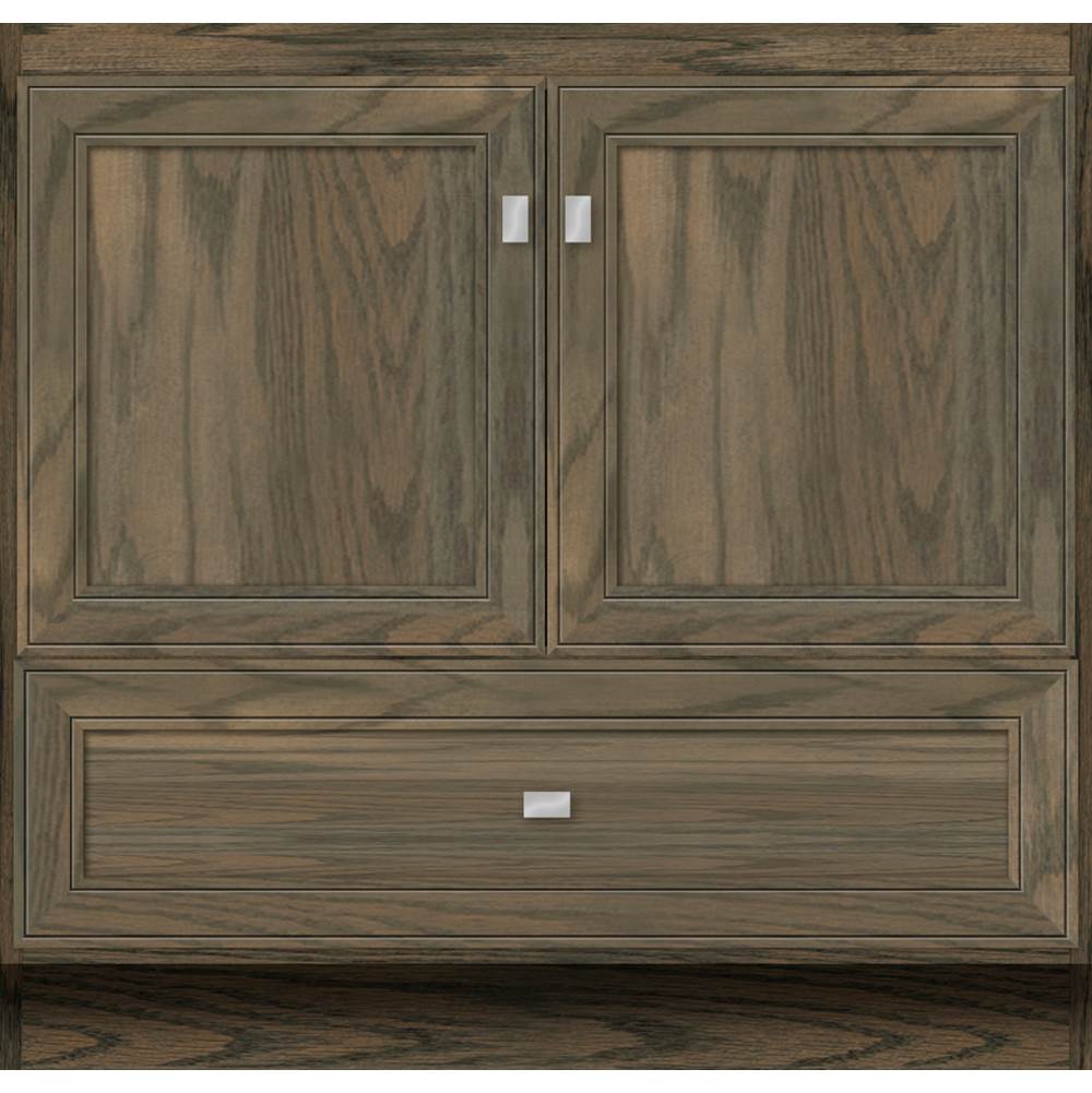 Strasser Woodenworks 36 X 21 X 34.5 Montlake Vanity Deco Miter Dusky Oak Std