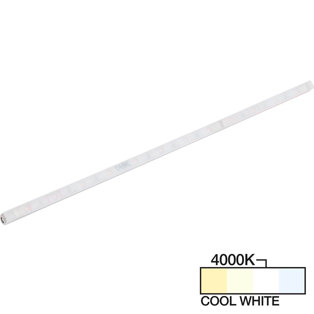 Task Lighting 30-3/4'' 1000 Lumen A Series Mini-Angled LED Strip Light, 4000K Cool White