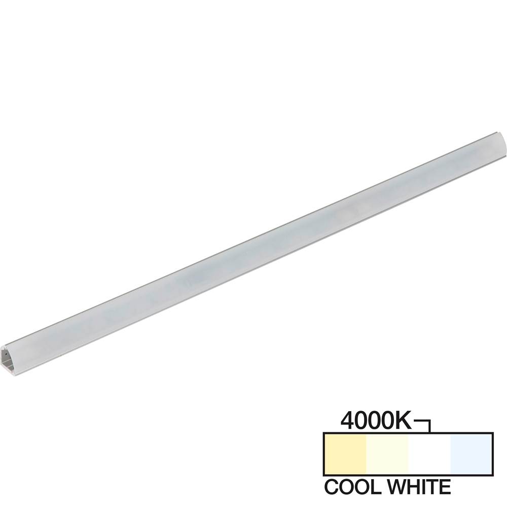 Task Lighting 36-3/4'' 600 Lumen S Series Angled LED Strip Light, 4000K Cool White