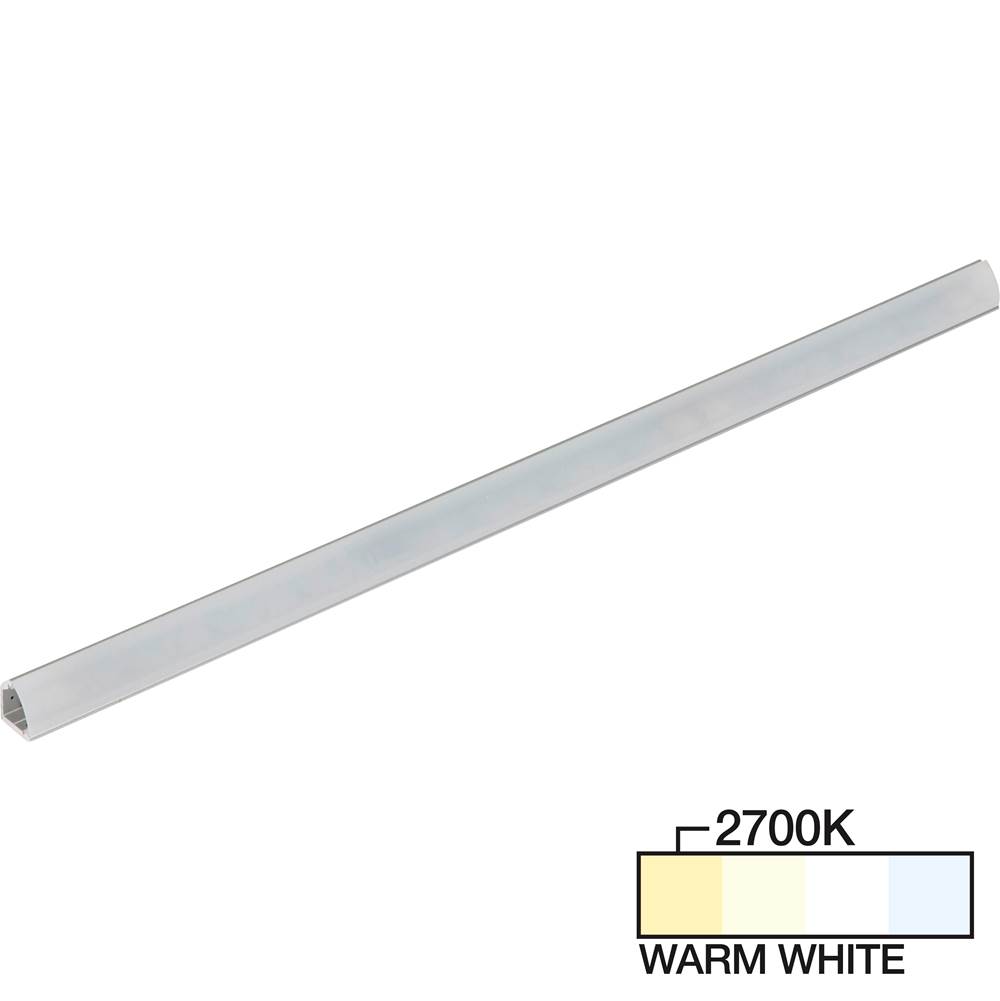Task Lighting 30-3/4'' 1000 Lumen S Series Angled LED Strip Light, 2700K Warm White