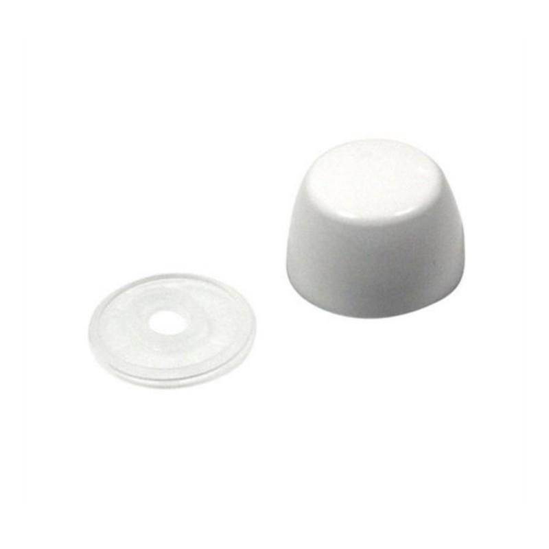 TOTO Bolt Cap And Nut For #11 Colonial White