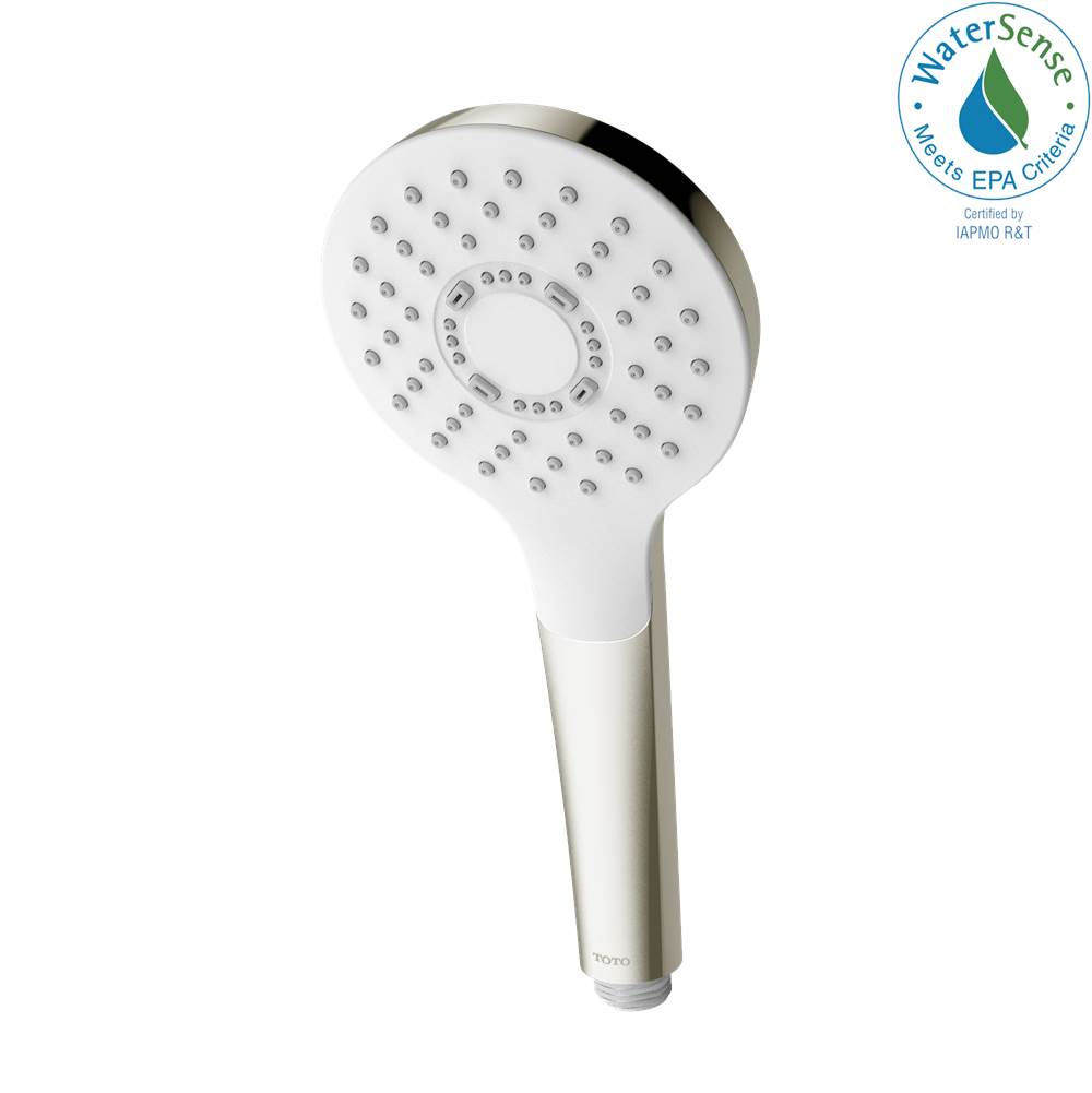 TOTO Toto® G Series 1.75 Gpm Single Spray 4 Inch Round Handshower With Comfort Wave Technology, Brushed Nickel