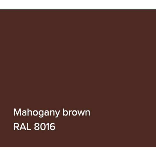 Victoria + Albert RAL Basin Mahogany Brown Gloss