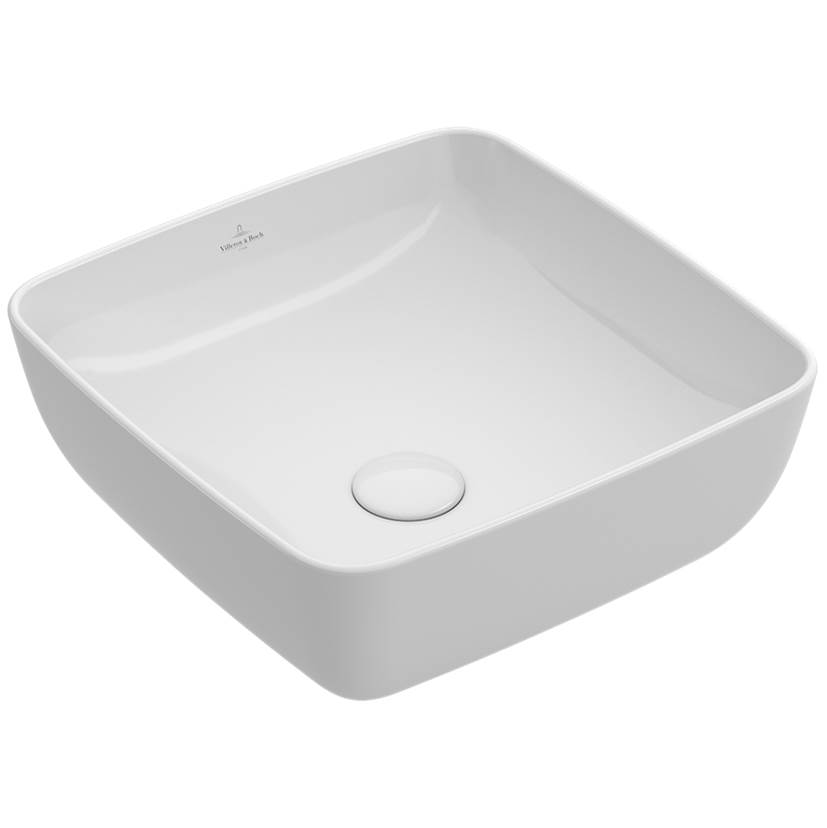Villeroy And Boch Artis Surface-mounted washbasin 16 1/8'' x 16 1/8'' (410 x 410 mm)