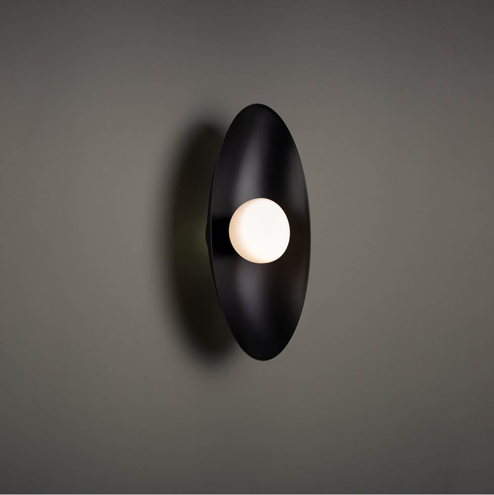 WAC Lighting Glamour 18'' LED Wall Sconce 2700K in Black