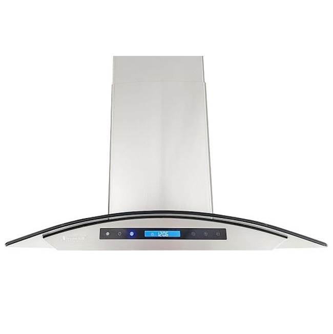 Xtreme Air Special Pro-X Series, 42'' Wide, Baffle Filters, Stainless Steel, Island Mount Range Hood