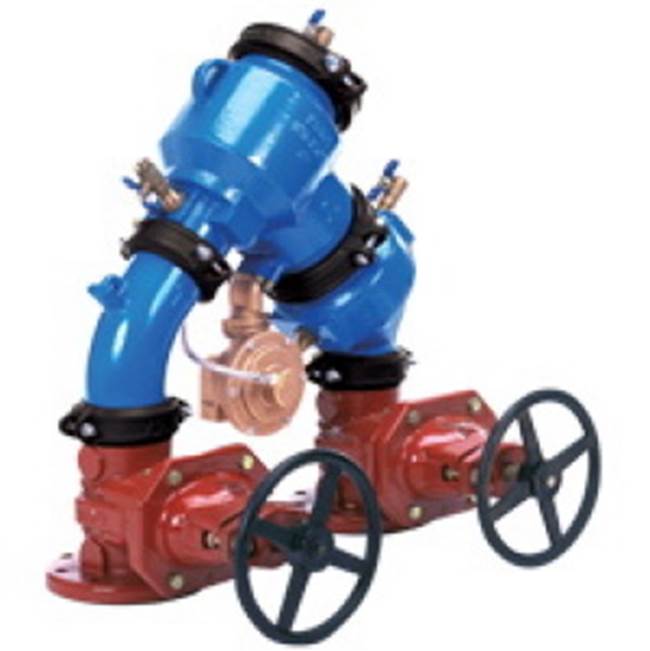 Zurn Industries Reduced Pressure Principle Assy, Lead-Free, N-Pattern, Grooved x Grooved, Less Gate Valves