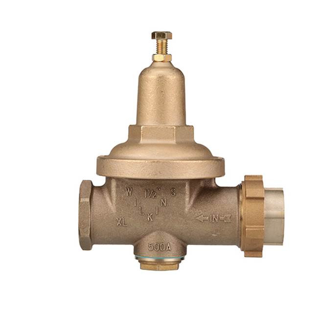 Zurn Industries 1'' 500Xl Water Pressure Reducing Valve With A Spring Range From 75 Psi To 125 Psi, Factory Set At 85 Psi
